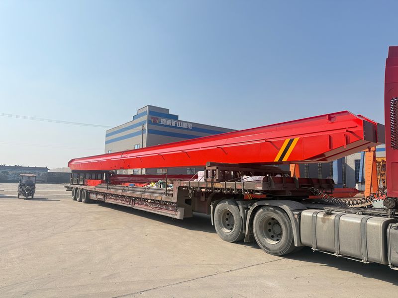 電動單梁起重機 LD10t-18.75m 制作完成  裝車發(fā)出